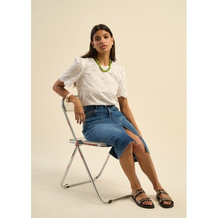 JAFA Jupe en jean midi