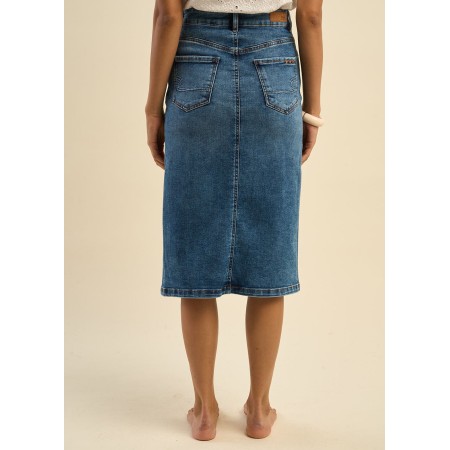 JAFA Jupe en jean midi